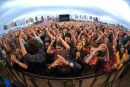 Audience enjoying Asian Dub Foundation